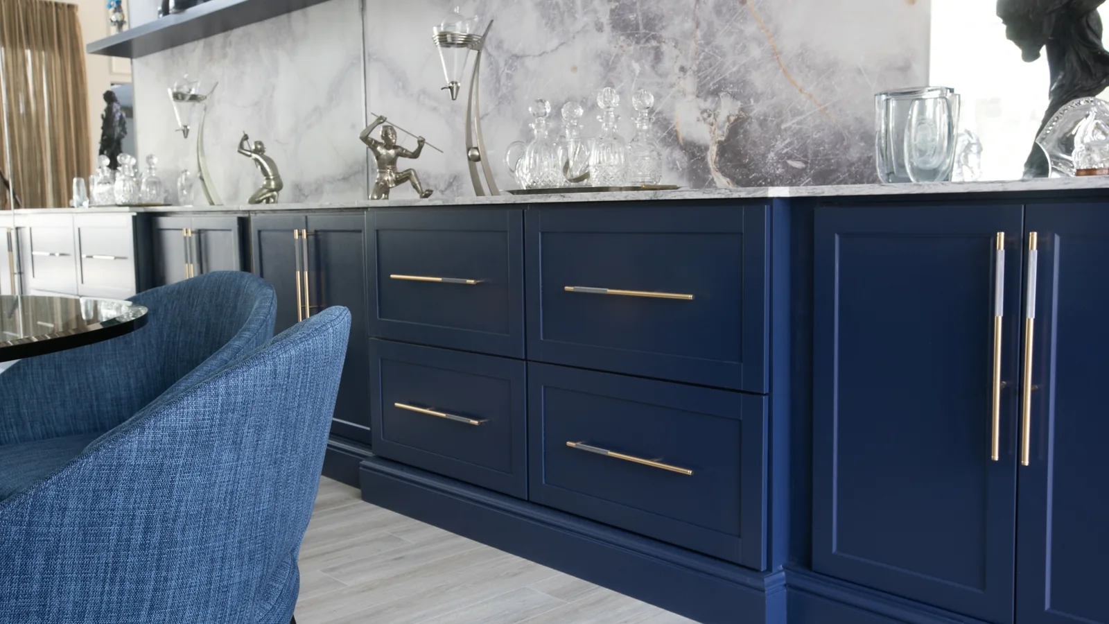 Feri Design custom bar cabinetry